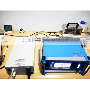 How to set the ozone production function of the J5000 ozone detector?
